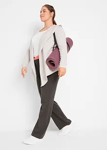 Katoenen sportbroek, bootcut (set van 2), bonprix