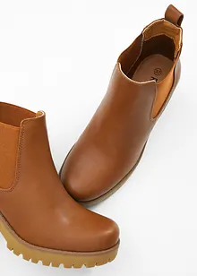 Chelsea boots met blokhak, bonprix