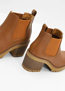 Chelsea boots met blokhak, bonprix