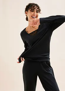 Pyjama met kant, bonprix