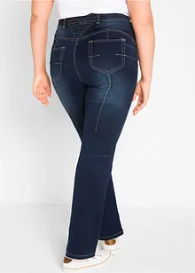 Corrigerende jeans mid waist, bootcut, bonprix