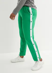 Sneldrogende joggingbroek met drukknopen, bonprix