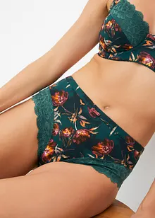 Maxislip met sierlijk kant (set van 2), bonprix