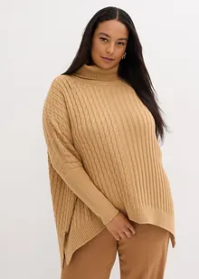 Oversized poncho trui, bonprix