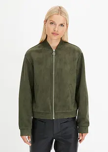 Bomber in suède look, bonprix