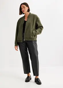 Bomber in suède look, bonprix