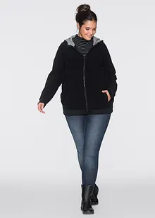 Fleece 2-in-1 zwangerschapsvest/draagvest, bonprix