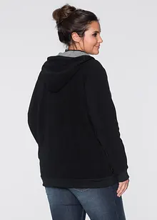 Fleece 2-in-1 zwangerschapsvest/draagvest, bonprix