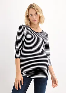 Zwangerschapsshirt (set van 2) met biologisch katoen, bonprix