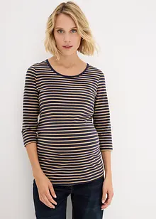 Zwangerschapsshirt (set van 2) met biologisch katoen, bonprix
