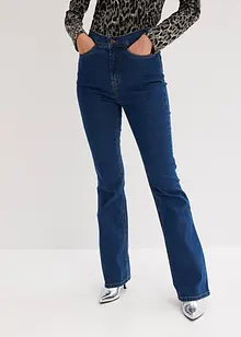 Flared jeans met high waist, bonprix