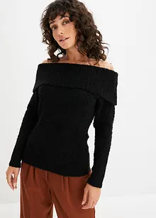 Off shoulder trui, bonprix