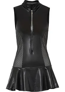 Sexy jurk in wetlook, bonprix