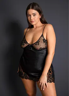 Satijnen slipdress, bonprix