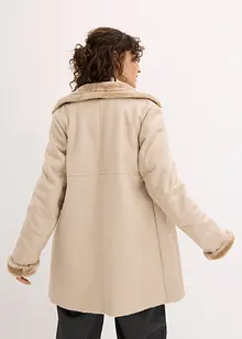 Imitatie lammy coat, bonprix