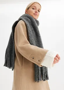 Korte coat in wollen look, bonprix