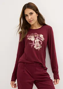 Longsleeve met pailletten, bonprix