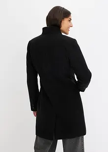 Korte coat in wollen look, bonprix