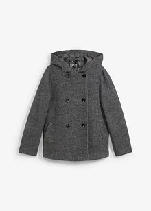 Peacoat van zacht bouclé, bonprix