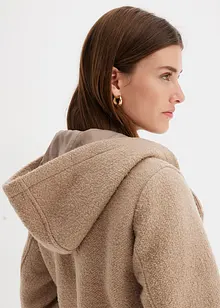 Peacoat van zacht bouclé, bonprix