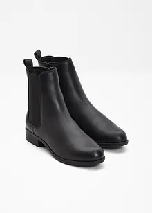 Chelsea boots van leer, bonprix