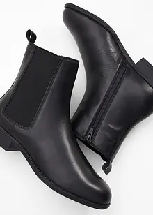 Chelsea boots van leer, bonprix