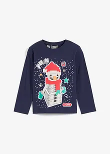 Jongens kerst longsleeve van biologisch katoen, bonprix