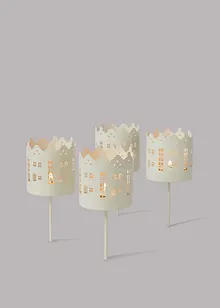 Kaarsenhouder voor adventskrans (set van 4), bonprix