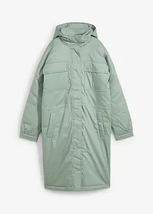 Lange, gewatteerde parka, bonprix