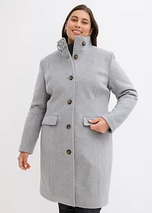 Lange winterjas in layerlook, bonprix