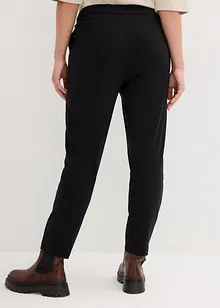 Tapered fit broek met comfortband, cropped, bonprix