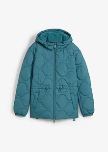 Gewatteerde jas met capuchon, bonprix