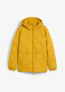 Gewatteerde jas met capuchon, bonprix