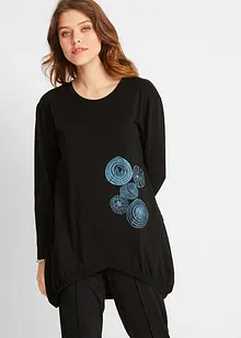 Longshirt van puur katoen, bonprix