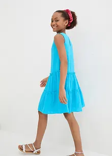 Meisjes midi jurk van mousseline, bonprix