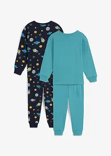 Jongens pyjama van biologisch katoen (4-dlg. set), bonprix