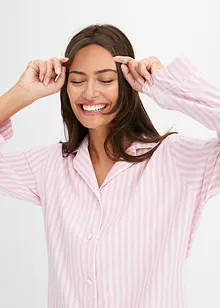 Geweven pyjama van flanel met cadeautasje (3-dlg. set), bonprix