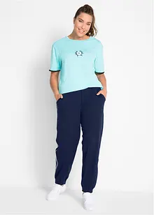 Joggingbroek van katoen, bonprix