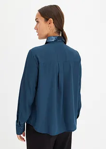 Blouse met pailletten, bonprix