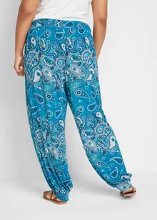 Gedessineerde jersey harembroek van soepele viscose, bonprix