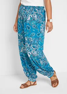 Gedessineerde jersey harembroek van soepele viscose, bonprix
