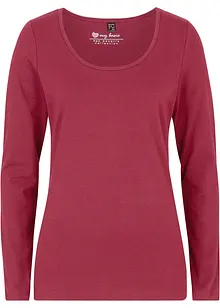 Longsleeve met ronde hals, bonprix