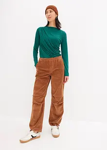 Corduroy parachute broek, bonprix