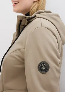 Super stretch softshell parka, waterafstotend, bonprix