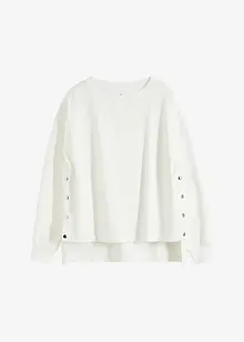 Oversized sweater van biologisch katoen, bonprix