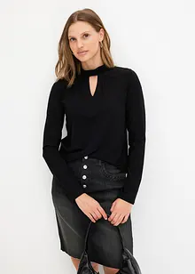 Shirt met cut-out, bonprix