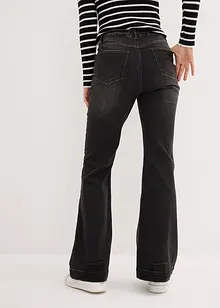 Bootcut jeans met high waist en comfortband, bonprix