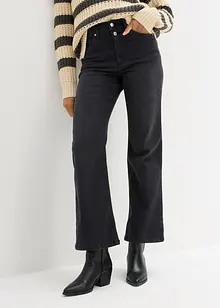 Straight thermojeans met high waist, bonprix