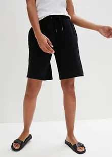 Sweat short met zakken, bonprix