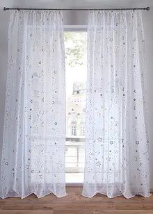 Gordijn met glanzende sterren (1 stuk), bonprix